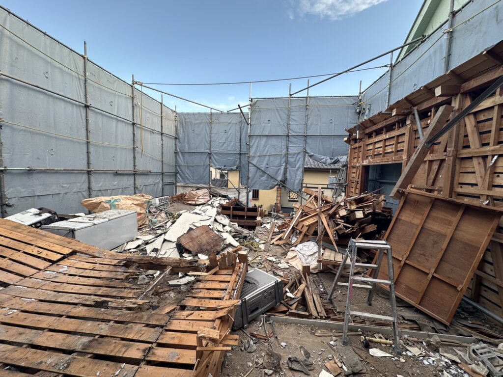 江戸川区木造住宅手作業解体